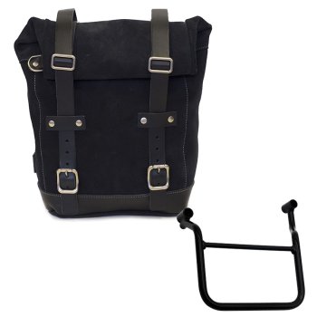 Sac à croûte en cuir 10L-14L + Cadre gauche Honda Transalp 750 (à partir de 2023)