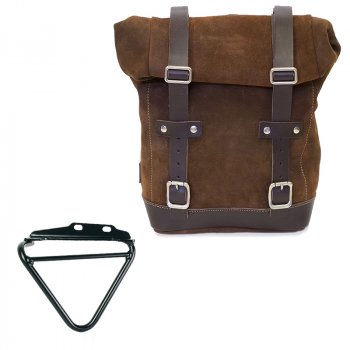 Sac à croûte en cuir 10L-14L + Cadre Husqvarna 125-250-401 (à partir de 2024) droit 