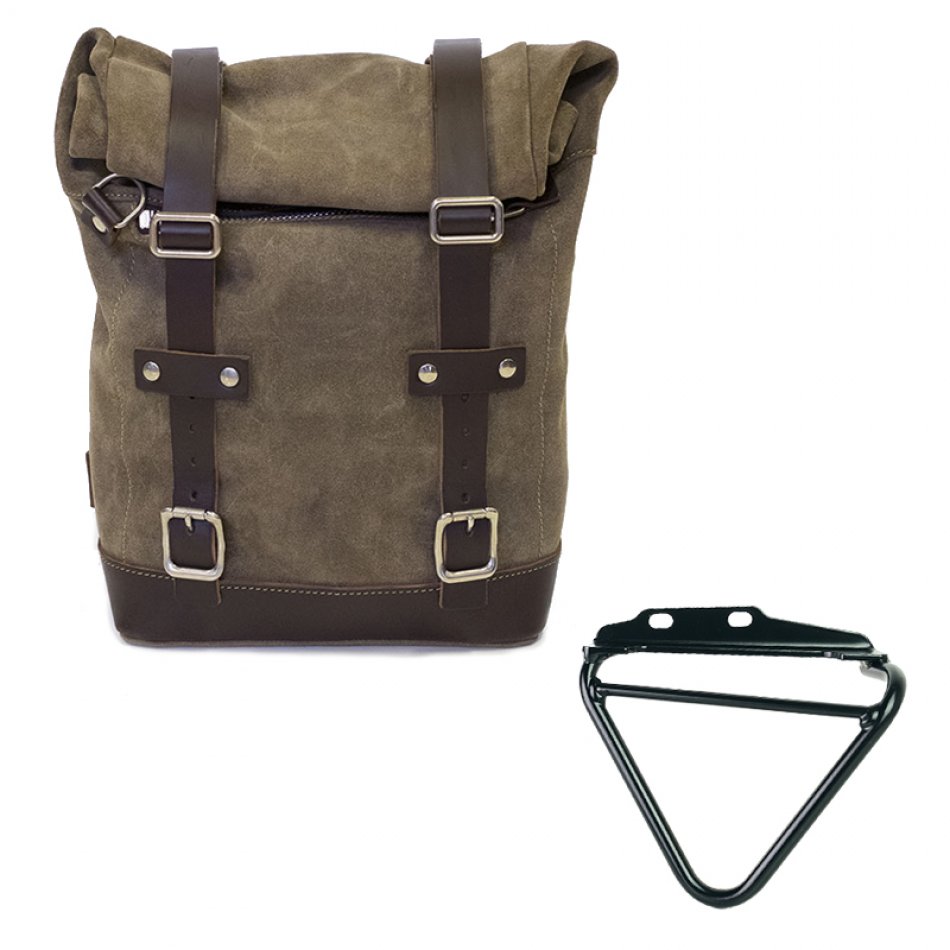 Sac à croûte en cuir 10L-14L + Husqvarna 125-250-401 (à partir de 2024) Châssis Gauche 