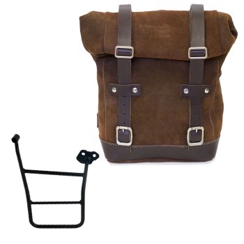Sac à croûte en cuir 10L-14L + Cadre droit KTM 1290/1390 Super Adventure S-R