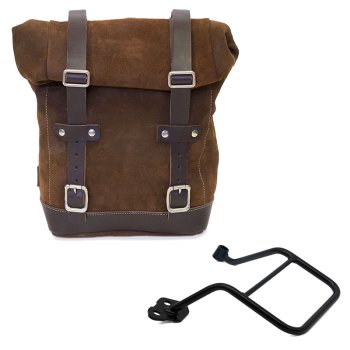 Sac à croûte en cuir 10L-14L + Cadre gauche KTM 1290/1390 Super Adventure S-R