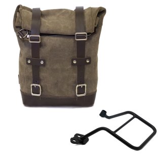 Sac à croûte en cuir 10L-14L + Cadre gauche KTM 1290/1390 Super Adventure S-R