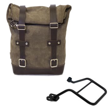 Sac à croûte en cuir 10L-14L + Cadre gauche KTM 1290/1390 Super Adventure S-R