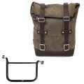 Sac à croûte en cuir 10L-14L + Cadre Moto Guzzi V85 TT (à partir de 2024) droit