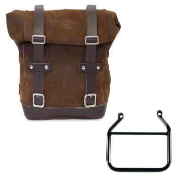 Sac à croûte en cuir 10L-14L + Cadre Gauche Triumph Speed 400 & Scrambler 400 X