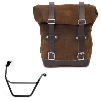 Sac à croûte en cuir 10L-14L + Cadre droit Triumph Street Scrambler 900 (à partir de 2026)