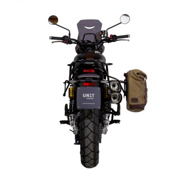 Sac à croûte en cuir 10L-14L + Cadre droit Triumph Street Scrambler 900 (à partir de 2026)