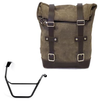 Sac à croûte en cuir 10L-14L + Cadre droit Triumph Street Scrambler 900 (à partir de 2026)