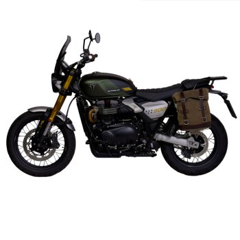 Sac à croûte en cuir 10L-14L + Cadre gauche Triumph Street Scrambler 900 (à partir de 2026)