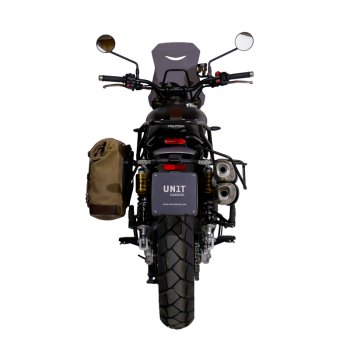 Sac à croûte en cuir 10L-14L + Cadre gauche Triumph Street Scrambler 900 (à partir de 2026)