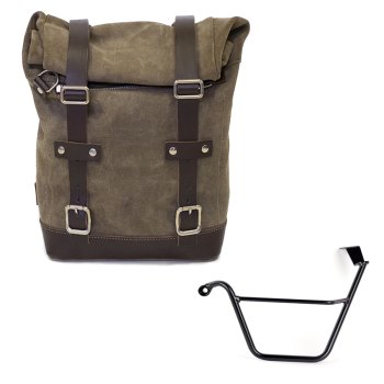 Sac à croûte en cuir 10L-14L + Cadre gauche Triumph Street Scrambler 900 (à partir de 2026)