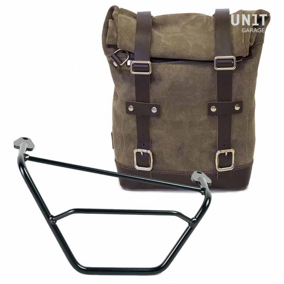 Sacoche Latérale Daim Ciré + Cadre Droit R1200 GS LC