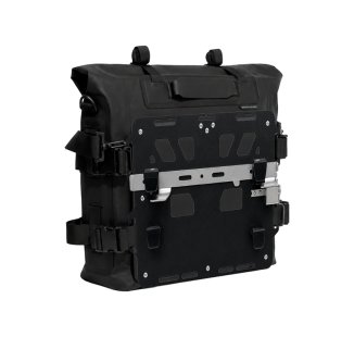 Sacoche latérale Khali en TPU 35L - 45L + plaque en aluminium droite BMW R1300GS ADV