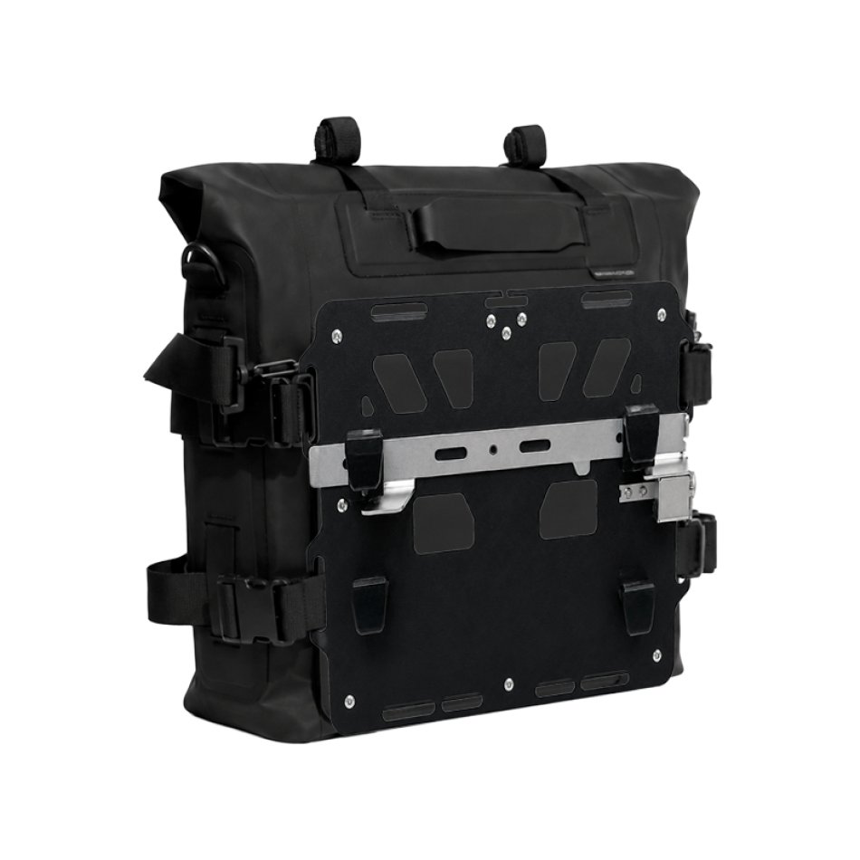 Sacoche latérale Khali en TPU 35L - 45L + plaque en aluminium droite BMW R1300GS ADV