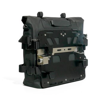 Sacoche latérale Khali en TPU 35L - 45L + plaque gauche en aluminium BMW R1300GS ADV