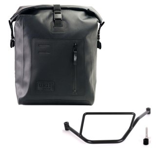 Sacoche latérale Khali en TPU + Cadre gauche de la BMW F450GS