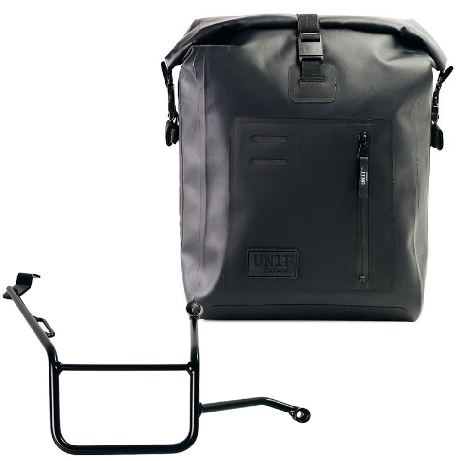 Sacoche latérale Khali en TPU + Cadre droit de la BMW F900GS