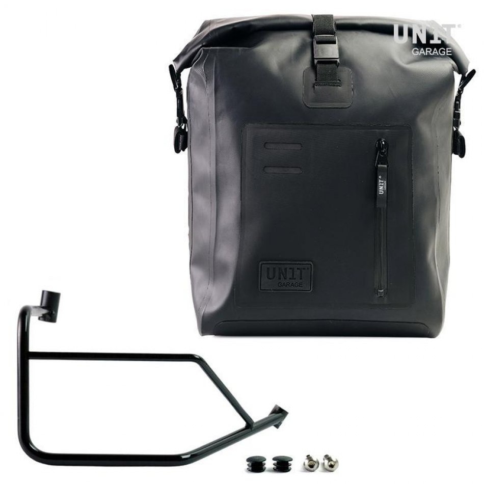 Sacoche latérale Khali en TPU + cadre droit Ducati DesertX