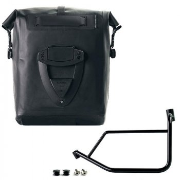 Sacoche latérale Khali en TPU + cadre gauche Ducati DesertX