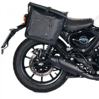Sacoche latérale Khali en TPU + Cadre droit Royal Enfield Hunter 350