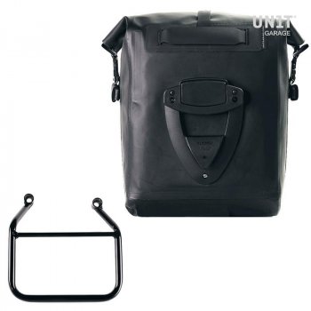 Sacoche latérale Khali en TPU + Cadre Thriumph Speed 400 & Scrambler 400 X Droit (Uniquement compatible avec notre code d'échappement bas : 4206Low)