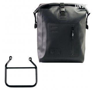 Sacoche latérale Khali en TPU + Cadre Thriumph Speed 400 & Scrambler 400 X Droit (Uniquement compatible avec notre code d'échappement bas : 4206Low)