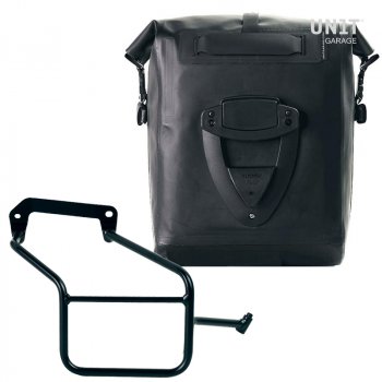 Sacoche latérale Khali TPU + cadre droit Aprilia Tuareg 660