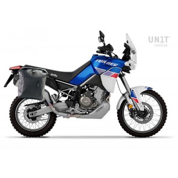 Sacoche latérale Khali TPU + cadre droit Aprilia Tuareg 660