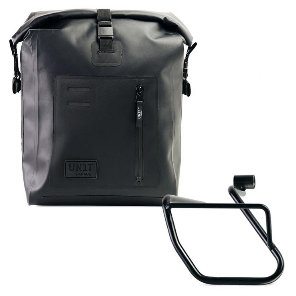 Sacoche latérale Khali TPU + cadre gauche BMW CE 04