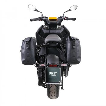 Sacoche latérale Khali TPU + cadre gauche BMW CE 04