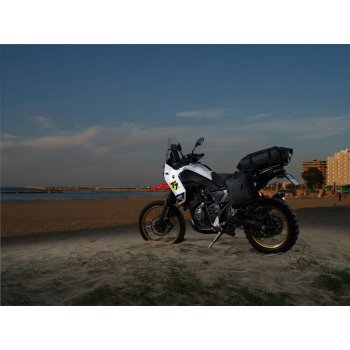 Sacoche latérale Khali TPU + cadre gauche Yamaha