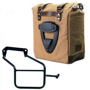 Sacoche latérale en toile + Cadre Triumph série Street 900 DX (2017 jusqu'à maintenant)