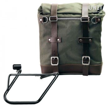 Sacoche latérale Scram en Canvas 22L-30L + cadre droit BMW CE 04