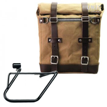 Sacoche latérale Scram en Canvas 22L-30L + cadre droit BMW CE 04