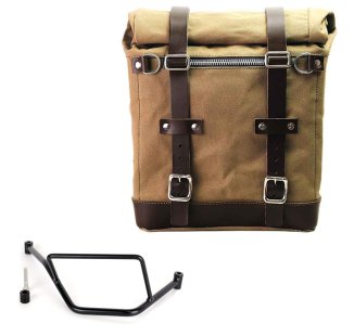 Sacoche Scram en Toile 22L-30L + Cadre droit de la BMW F450GS