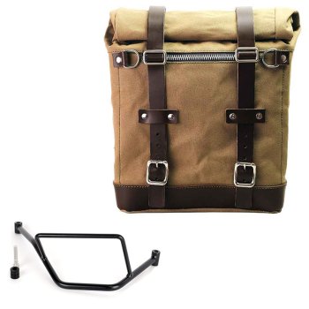 Sacoche Scram en Toile 22L-30L + Cadre droit de la BMW F450GS