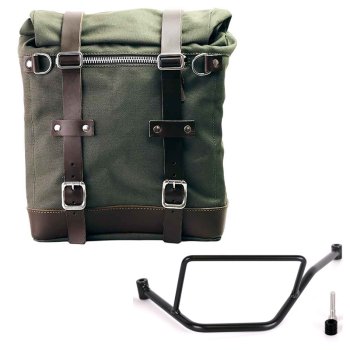 Sacoche Scram en Toile 22L-30L + Cadre gauche de la BMW F450GS