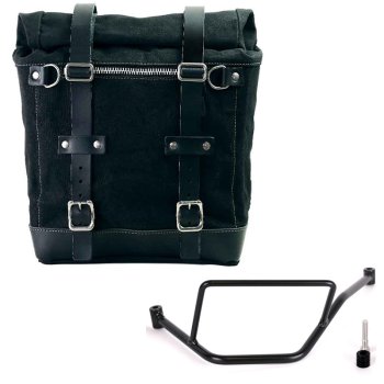 Sacoche Scram en Toile 22L-30L + Cadre gauche de la BMW F450GS