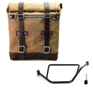 Sacoche Scram en Toile 22L-30L + Cadre gauche de la BMW F450GS