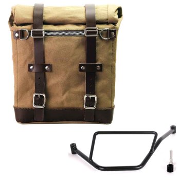 Sacoche Scram en Toile 22L-30L + Cadre gauche de la BMW F450GS
