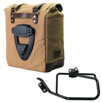 Sacoche cavalière Scram en Toile 22L-30L + Châssis Gauche BMW HP2