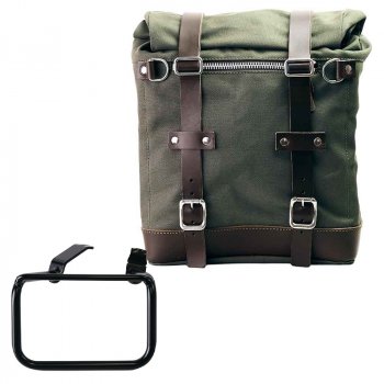 Sacoche Scram en Toile 22L-30L + Cadre droit de la BMW R12 G/S