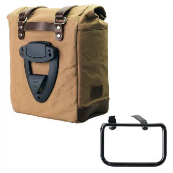 Sacoche Scram en Toile 22L-30L + Cadre gauche de la BMW R12 G/S