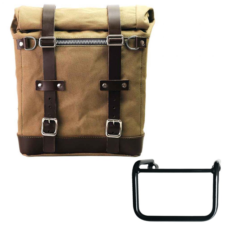 Sacoche Scram en Toile 22L-30L + BMW R12 Châssis Gauche