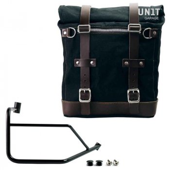 Sacoche latérale Scram en Canvas 22L-30L + cadre droit Ducati DesertX