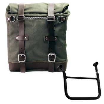 Sacoche Scram en Toile 22L-30L + Cadre gauche Honda Transalp 750 (à partir de 2023)