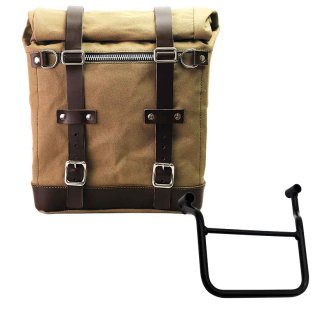 Sacoche Scram en Toile 22L-30L + Cadre gauche Honda Transalp 750 (à partir de 2023)