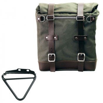 Sacoche Scram en Toile 22L-30L + Cadre Husqvarna 125-250-401 (à partir de 2024) droit 