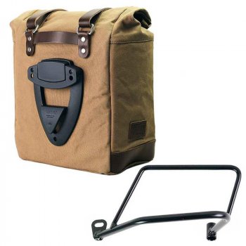 Sacoche latérale Scram en Canvas 22L-30L + Châssis Gauche Kawasaki Z900RS