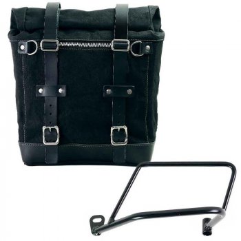 Sacoche latérale Scram en Canvas 22L-30L + Châssis Gauche Kawasaki Z900RS